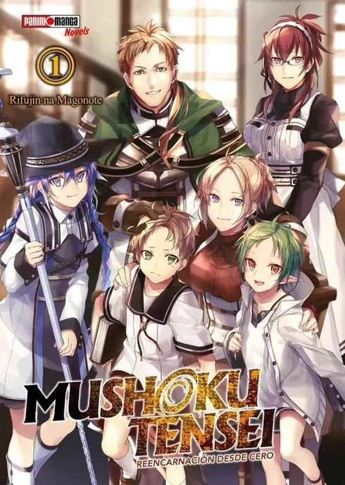 Mushoku Tensei Reencarnación desde cero 01 (Novela)